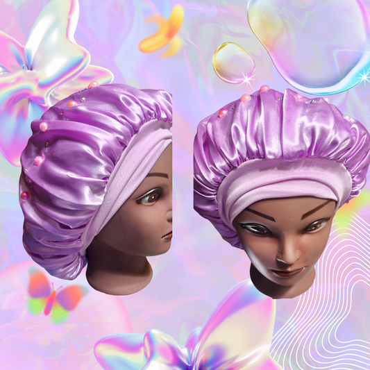 Gloss Boss  Purple Hair Cap